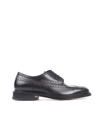 Black Derby Shoes 100% Leather
